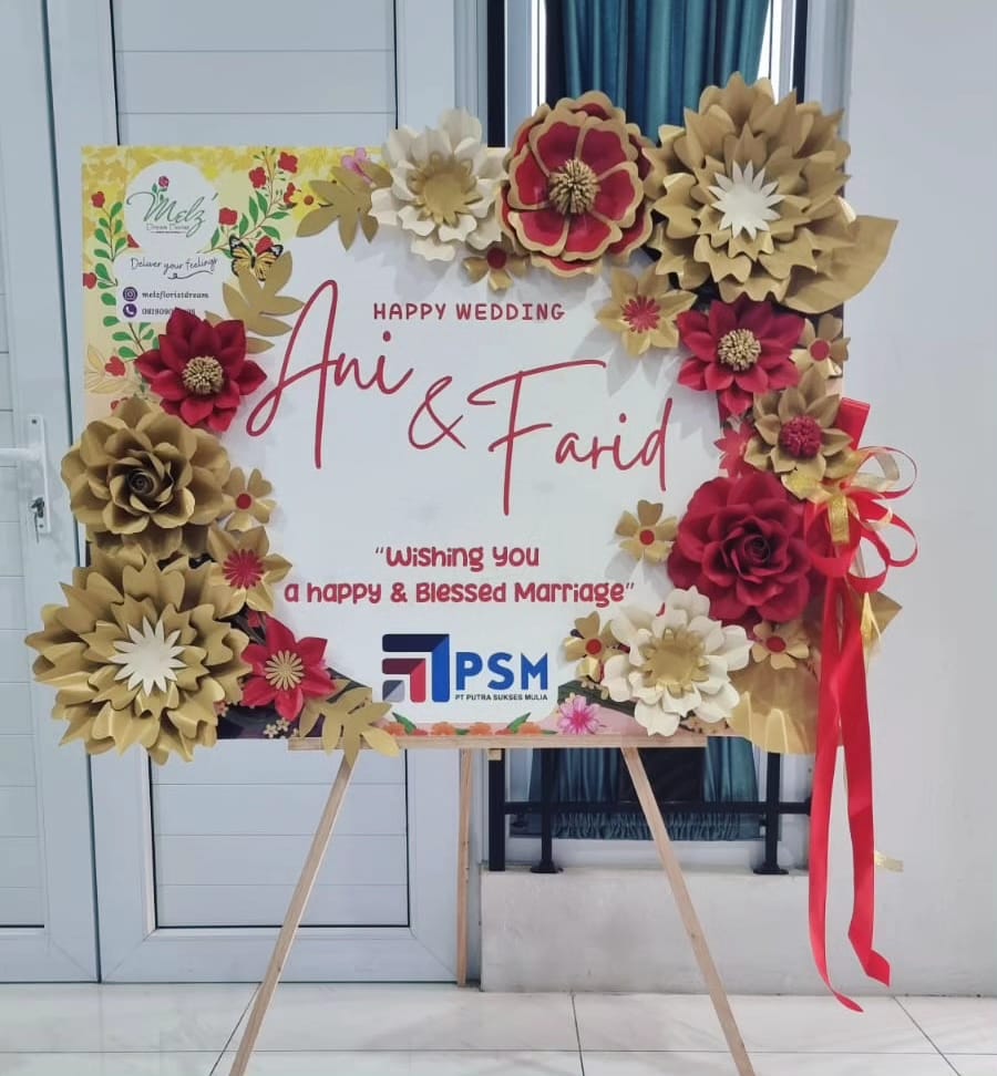 Paper Flower Board