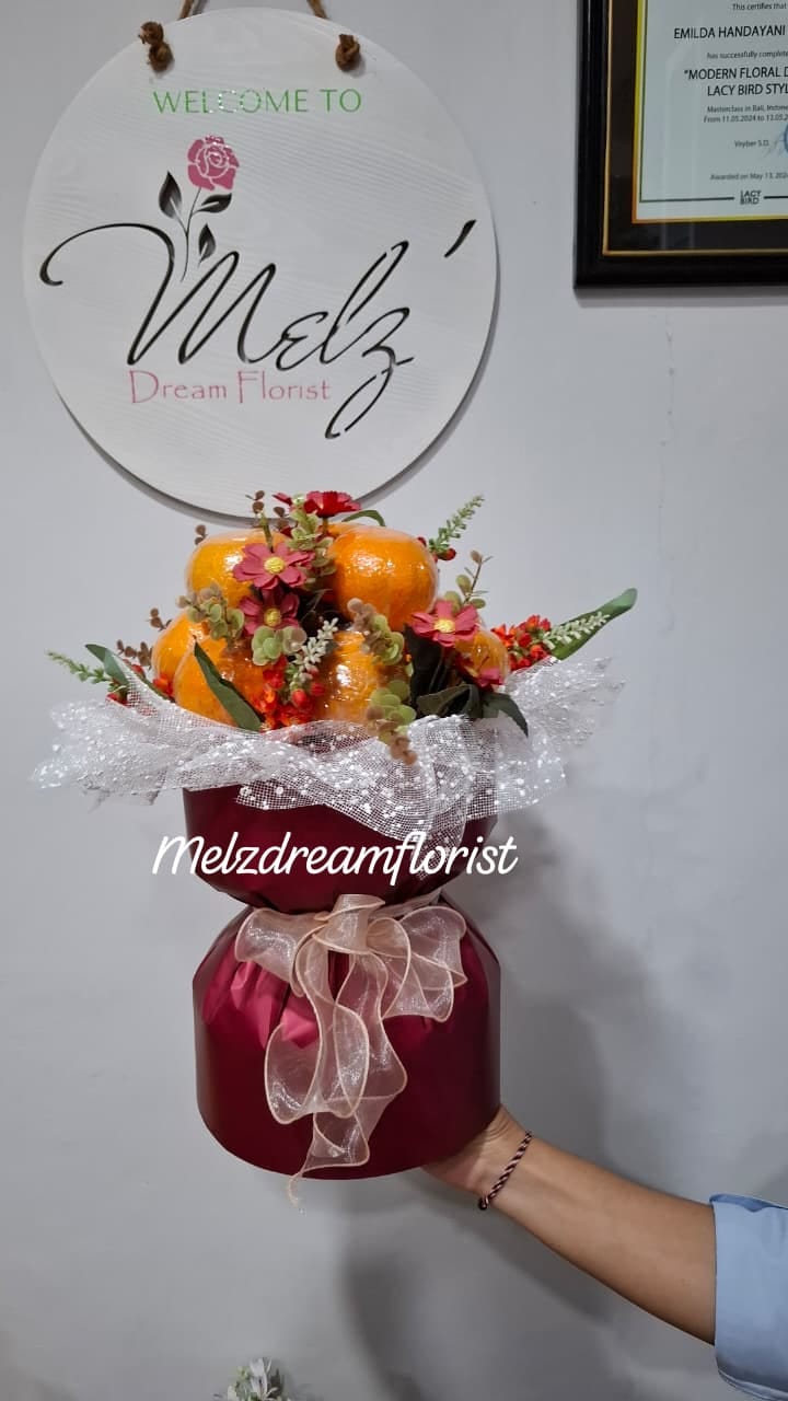 Buket Buah Jeruk Segar
